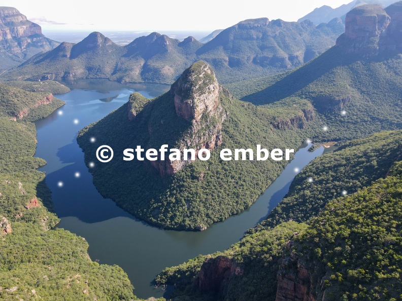 View at Blyde river canyon on South Africa